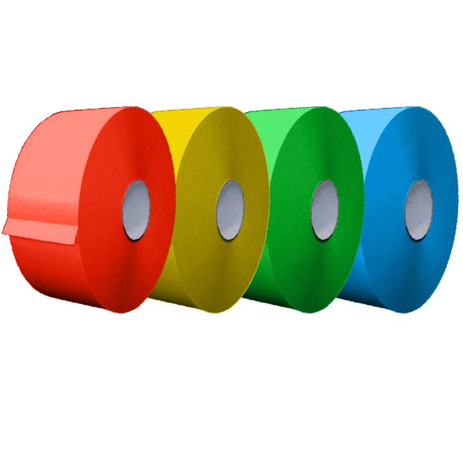 Ruban adhésif PVC coloré