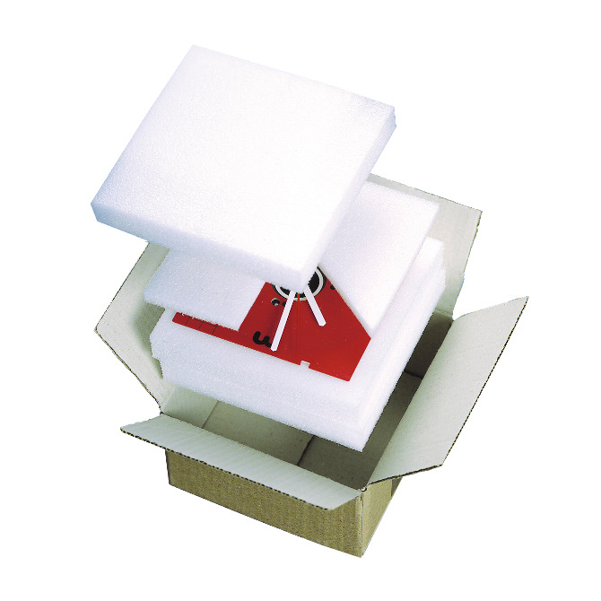 Schuimplaten uit polyethyleen