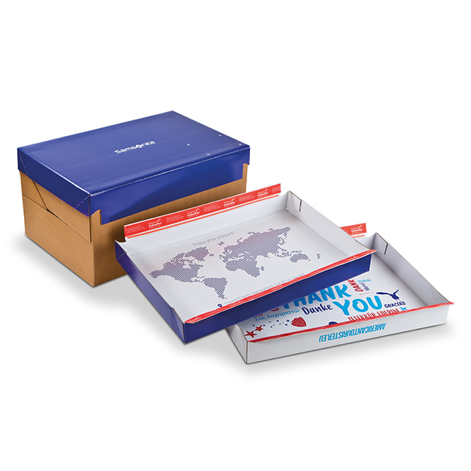 Dekseldoos met zelfklevende sluiting