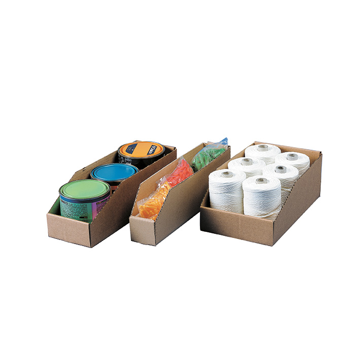 Bacs de rangement en carton