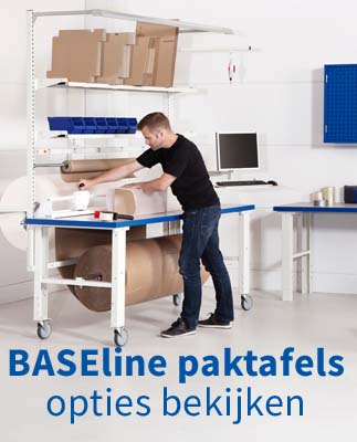 BASEline by Storopack: Werkstations die voldoen aan uw verpakkingsbehoeften. Ontdek de opties.