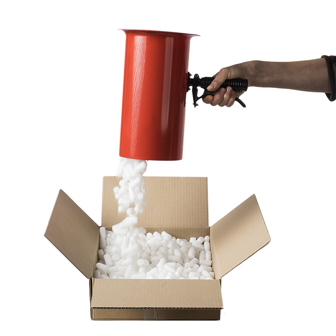 Loose fill dispenser
