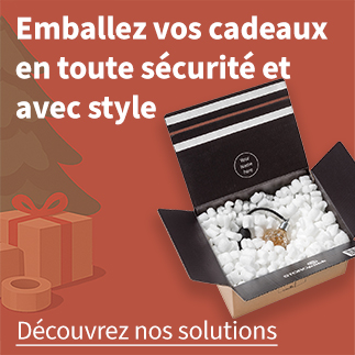 Emballez vos cadeaux en tout sécurité et avec style. Découvrez nos solutions (image) Emballez vos cadeaux en tout sécurité et avec style. Découvrez nos solutions (image)