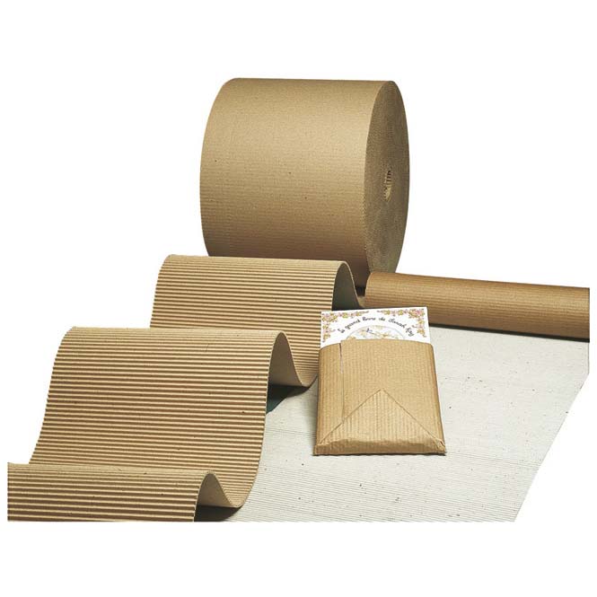 Golfkarton op rol Golfkarton op rol