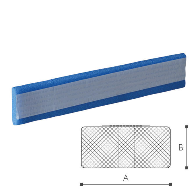 PE-Schuim pad 50x50mm - 50mm dik