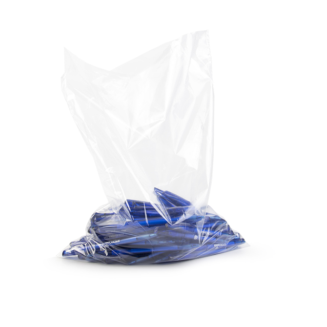 Plastic zakken zonder sluiting
