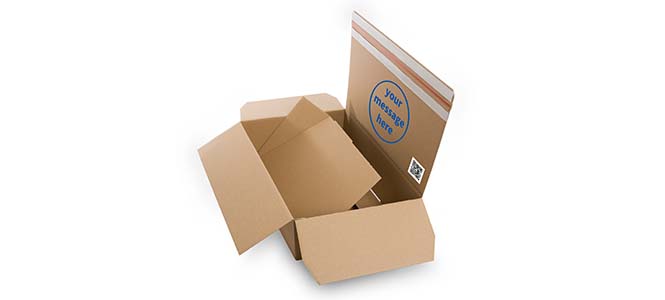 Verpakkingen op maat: herbruikbare retourdoos met verstelbare hoogte