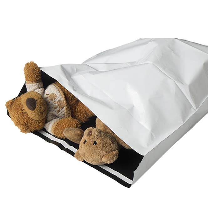 Webshopzak 165x220+40mm 70my wit Webshopzak 165x220+40mm 70my wit