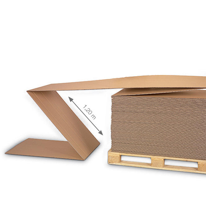 Plaque carton accordéon avec prépliage Plaque carton accordéon avec prépliage