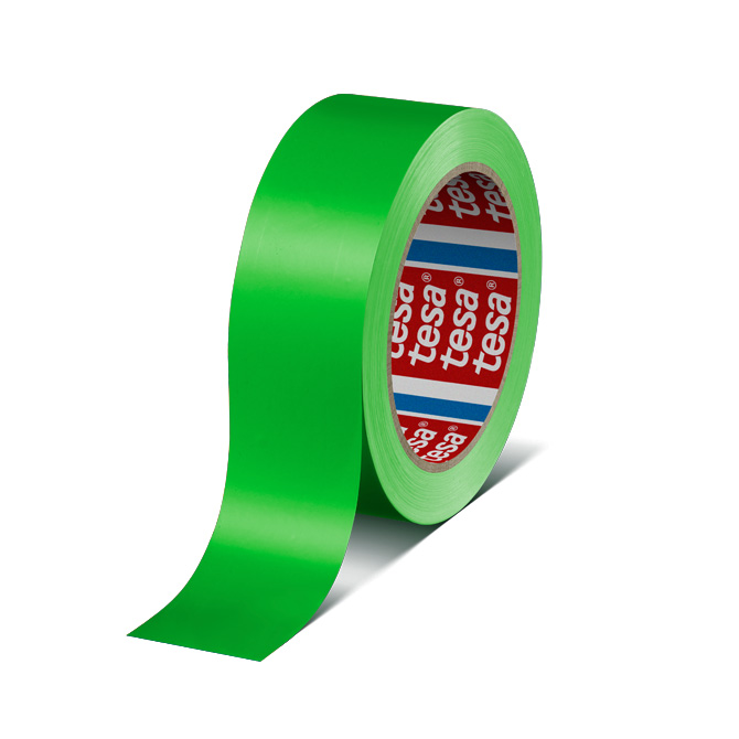 Adhésif PVC 50mmx66m vert Tesa 60404