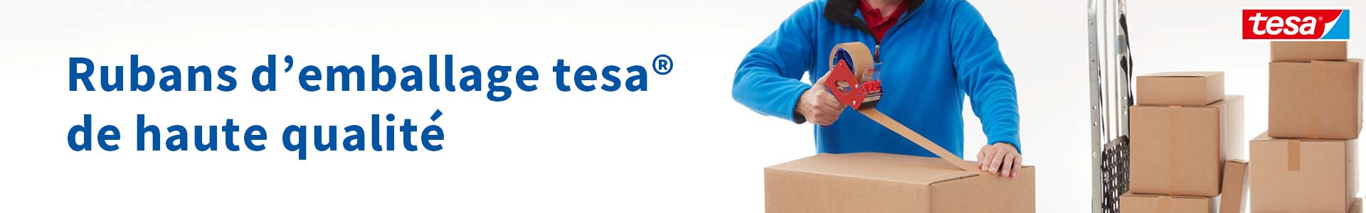 Rubans d'emballage tesa® de haute qualité Rubans d'emballage tesa® de haute qualité
