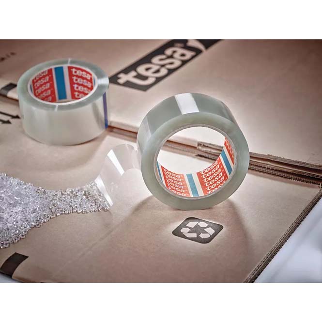 Gerecycleerde PET-verpakkingstape – tesa® 60412