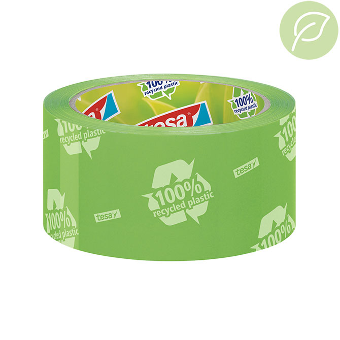 Ruban adhésif d'emballage recyclé en PP – tesapack® 58155 & 58156